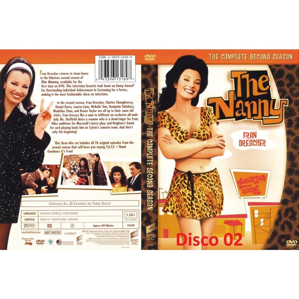 The Nanny  As 6 Temporadas Completas Dublado - dvd -