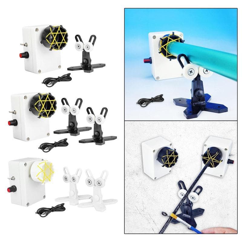[Fineblue] Máquina Rotativa Epóxi Portátil Para Enrolamento De Vara De Pesca Conjunto De Ferramentas De Construção DIY P