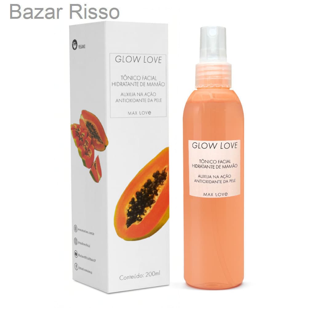 (V)Tônico Facial Hidratante de Mamão - GLOW LOVEF0HB