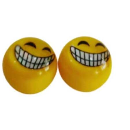 par tampa válvula carinha sorriso