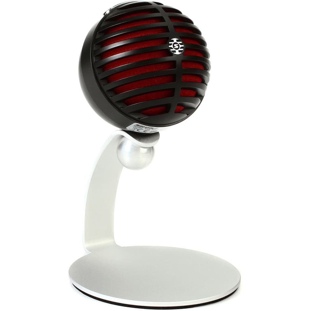 Microfone Condensador Shure MV5-B-DIG Cardióide USB/Lightning