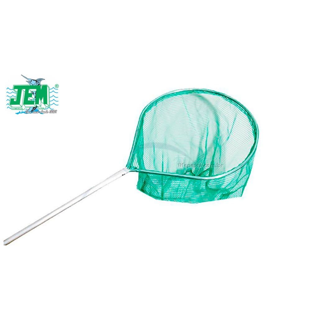 Passaguá Para Isca Alumínio Tela Verde - 27cm - JEM