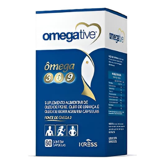 Omegative 3 6 E 9 1000mg C/60 Caps Gel Kress