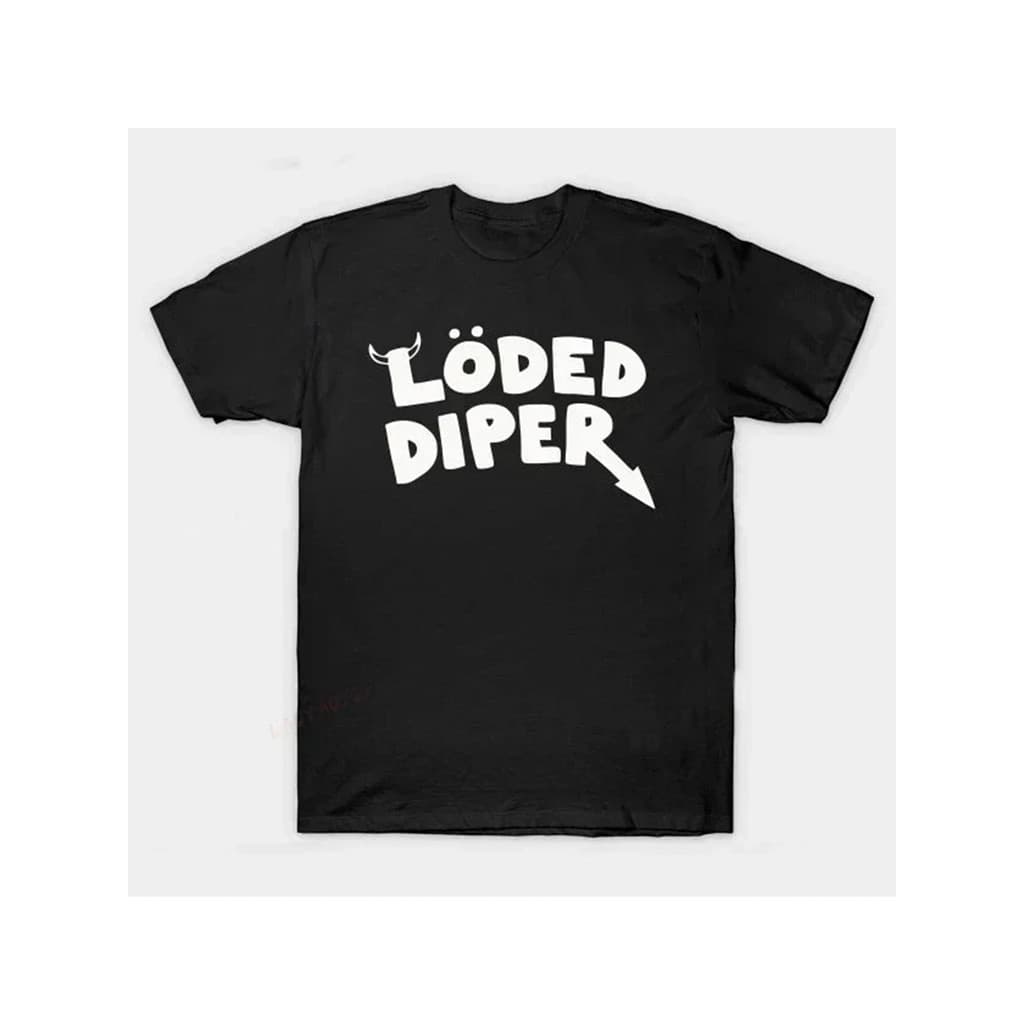 Camiseta Feminina Estampada Loded Diper - Camisa de Malha 100% Algodão - Envio Imediato😊- VS Shopp