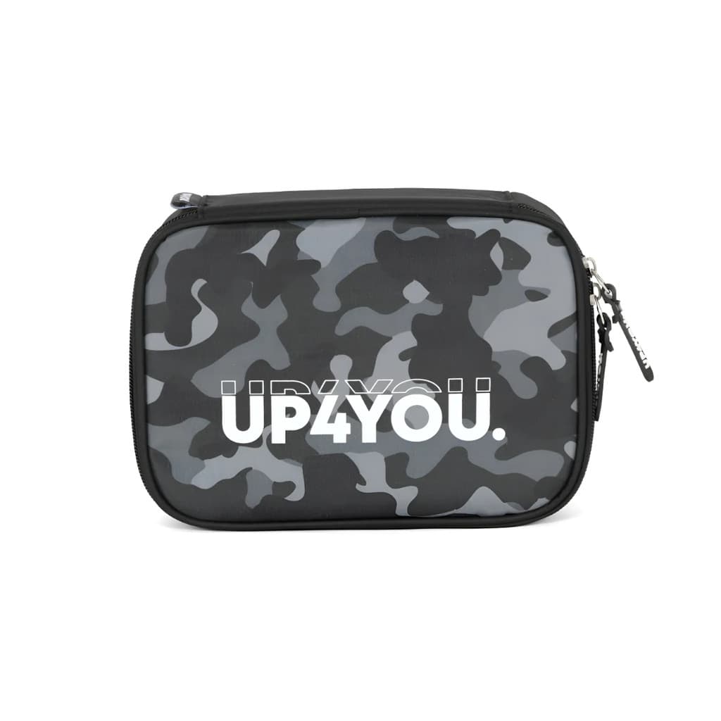 Estojo Box Juvenil Médio 100 pens Nailon Luxcel Up4you Ofc