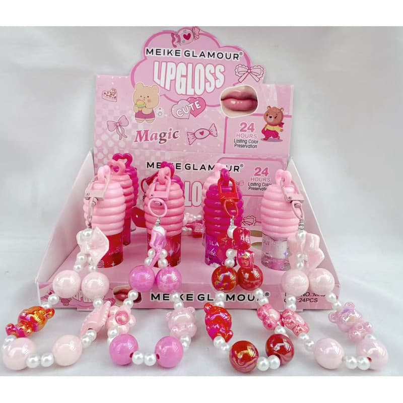 Lip Gloss Chaveiro Bolso Prova Dàgua 2 Em 1 MK396