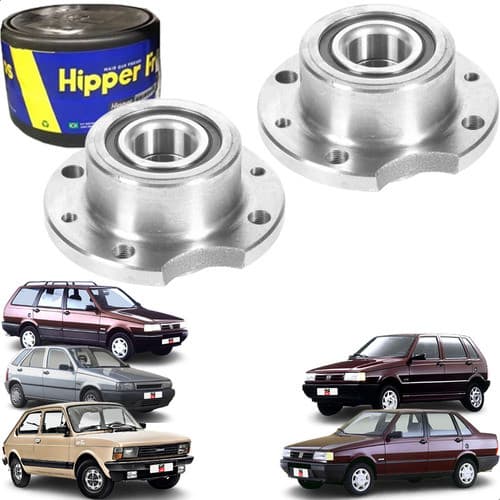 Par Cubo De Roda Traseiro 147 Elba Tipo Uno Premio 82/2000..
