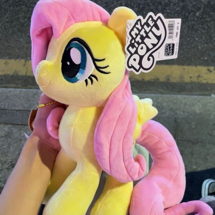4CYI Super Fofo Boneca de Pelúcia My Little Pony Anime Crepúsculo Brilho Fluttershy Pinkie Pie Cartoon O