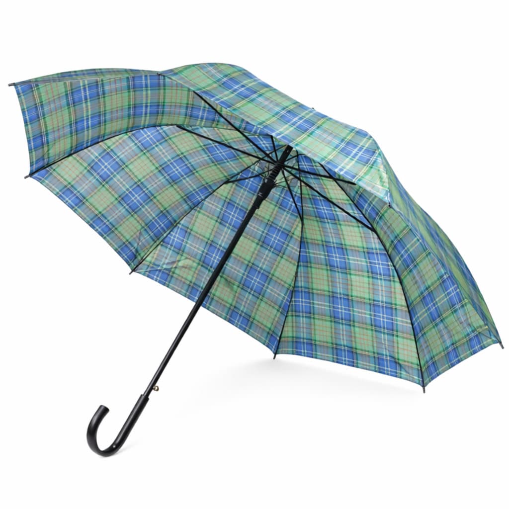 Guarda Chuva Proteção Contra Chuvas Fortes Estrutura Reforçada Anti Vento Xadrez