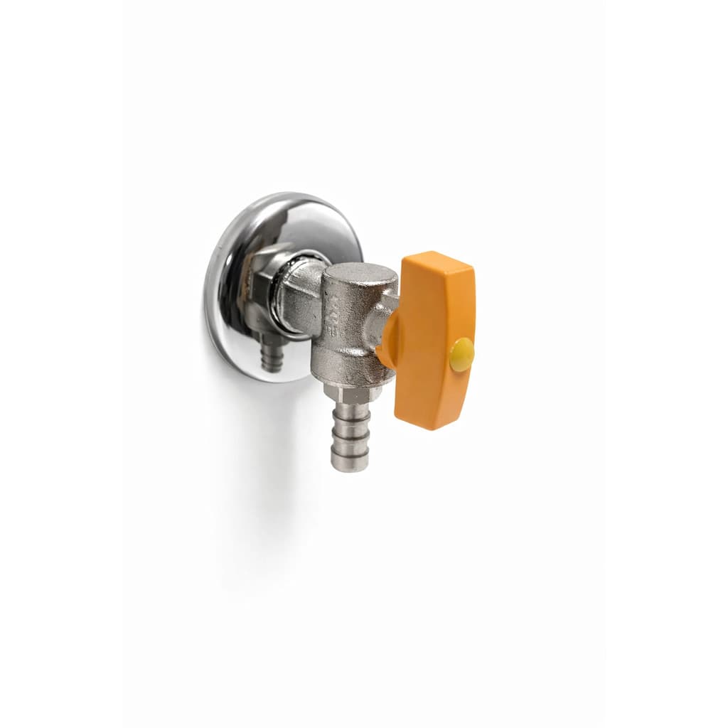 Válvula Angular Gás 1/2 com Bico Metal MR Banho