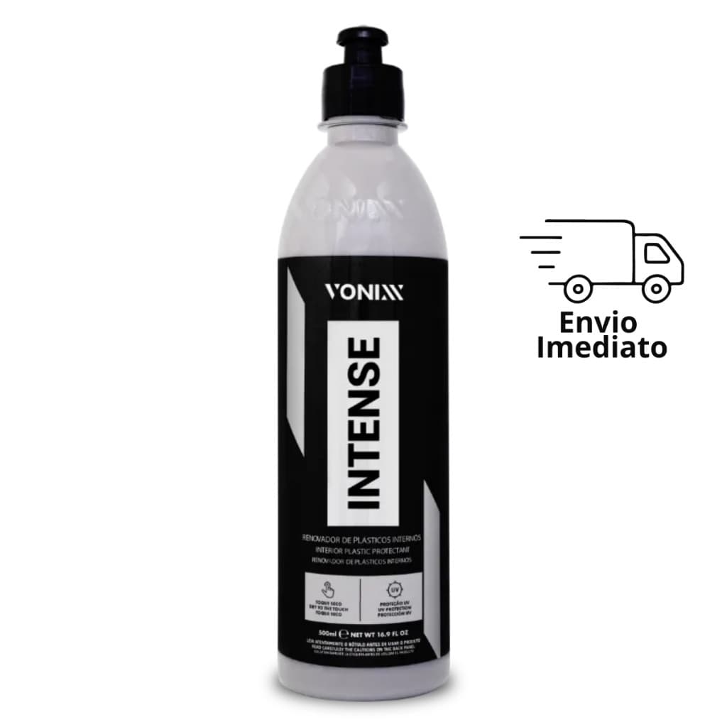 Intense 500ml Vonixx Renovador De Plásticos Internos Toque Acetinado Proteção