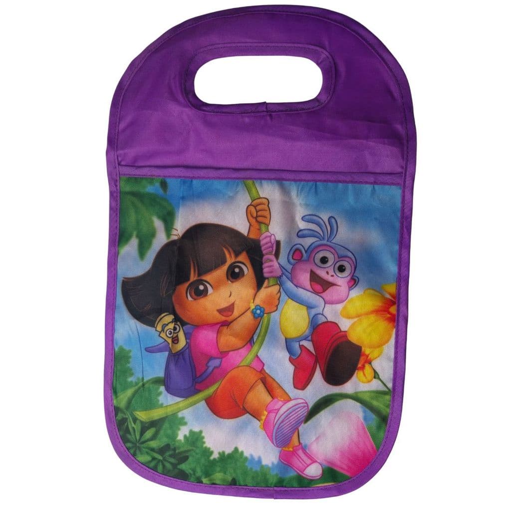 Lixeira De Carro Dora A Aventureira 35x22cm Roxo