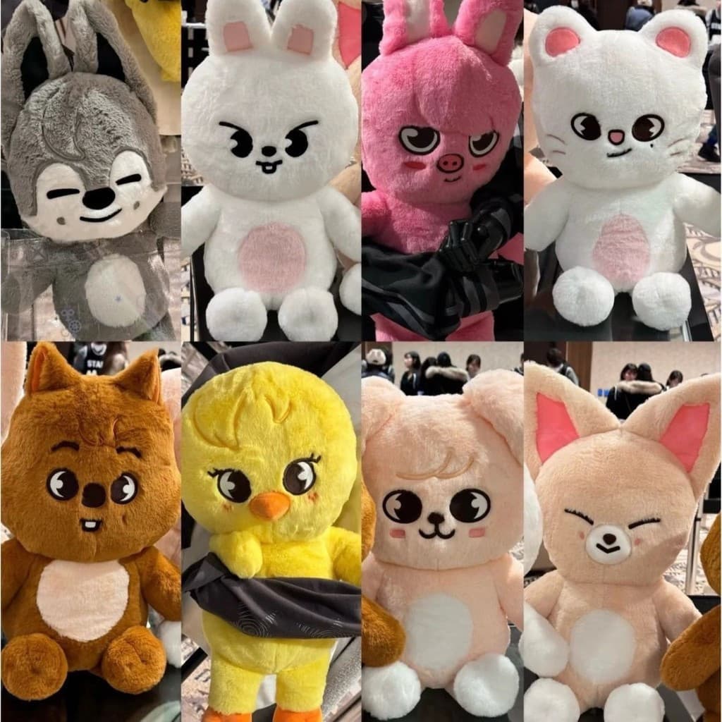 KPOP Stray Kids Skzoo Brinquedo De Pelúcia 50 Cm FM Felix HyunJin Jisung BBOKARI Boneca Presente Para Crianças