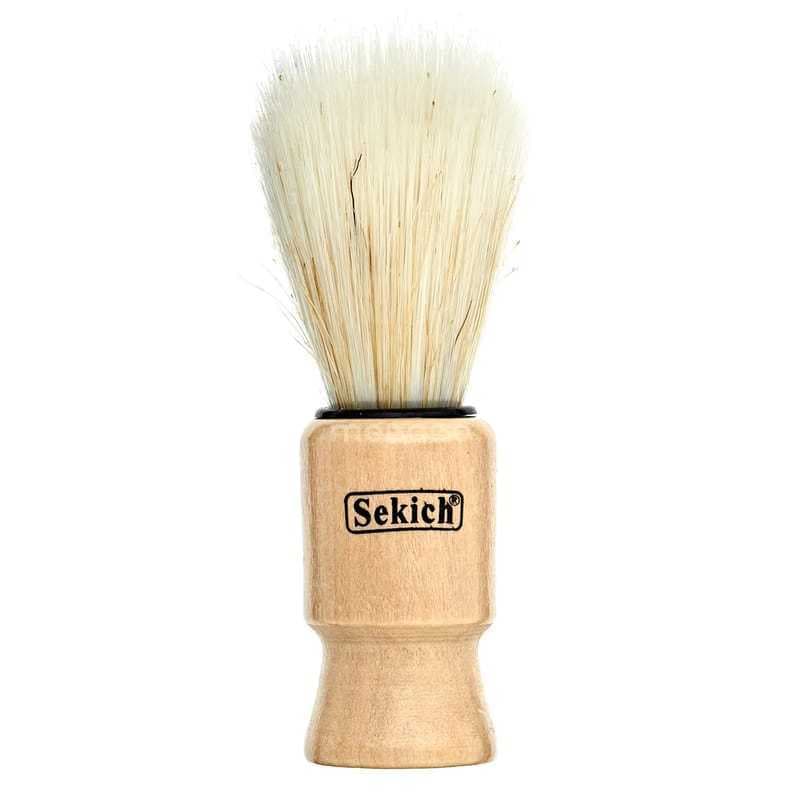 Pincel de Barbear Sekich Profissional com Cerdas Naturais e Sintéticas