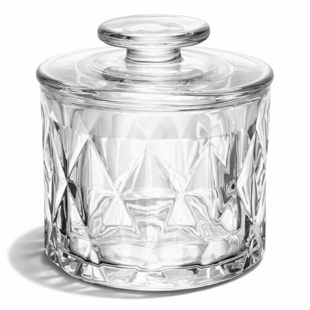 Mantegueira Francesa Em Vidro Diamond 9,5cm Para Servir Lyor
