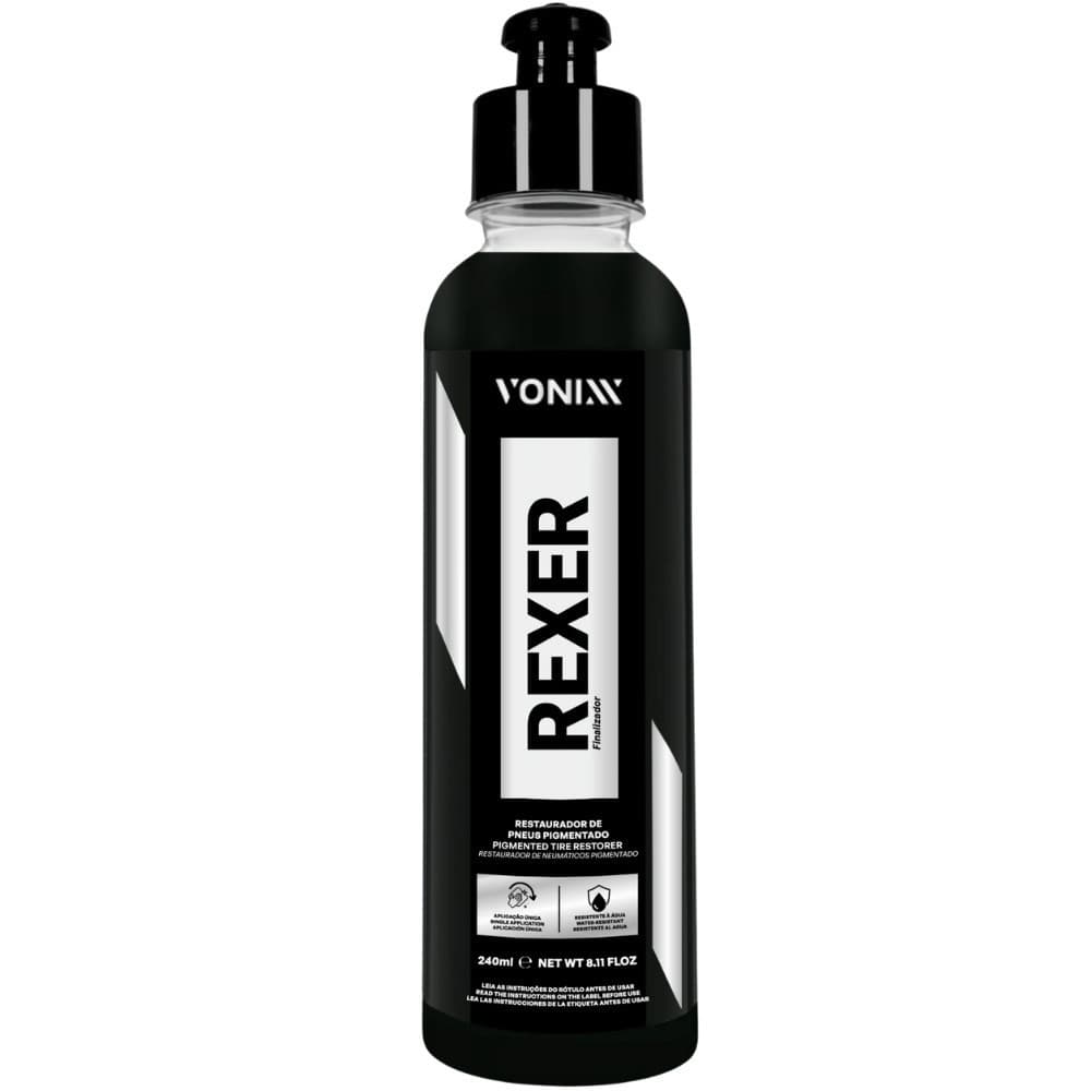 Vonixx Rexer 240ml Revitalizador para Pneus com Brilho Renovado  cod/02