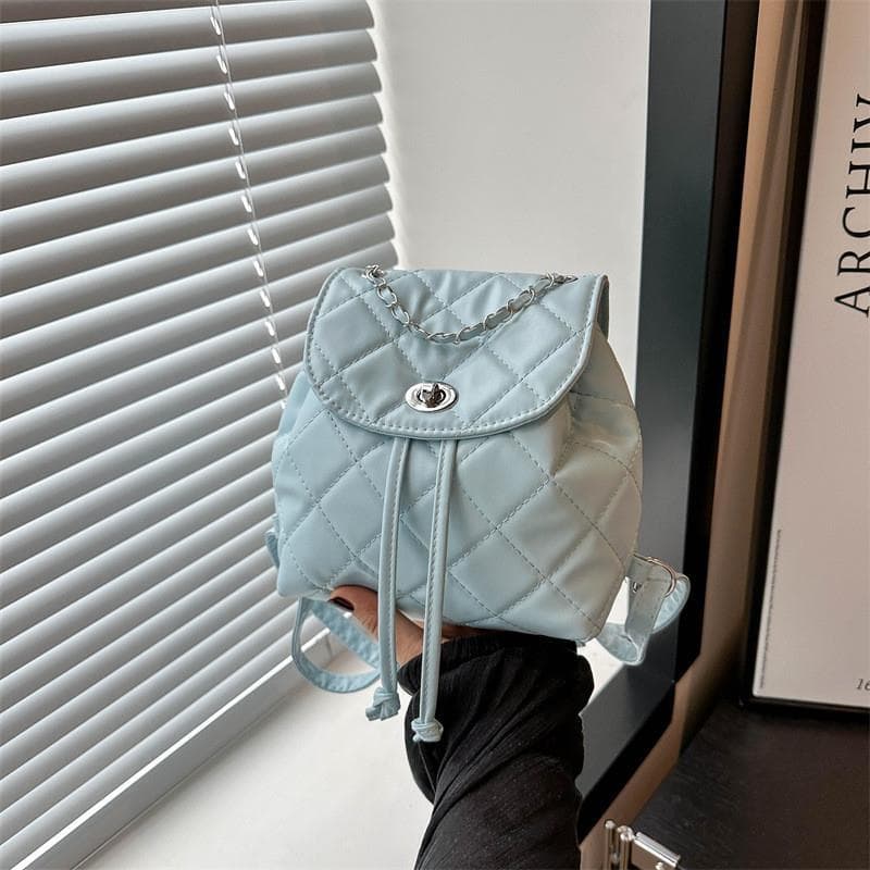 2025 novo estilo ins mochila Mini pequeno saco feminino lazer viagem ao ar livre leve estudante universitário pequena mo