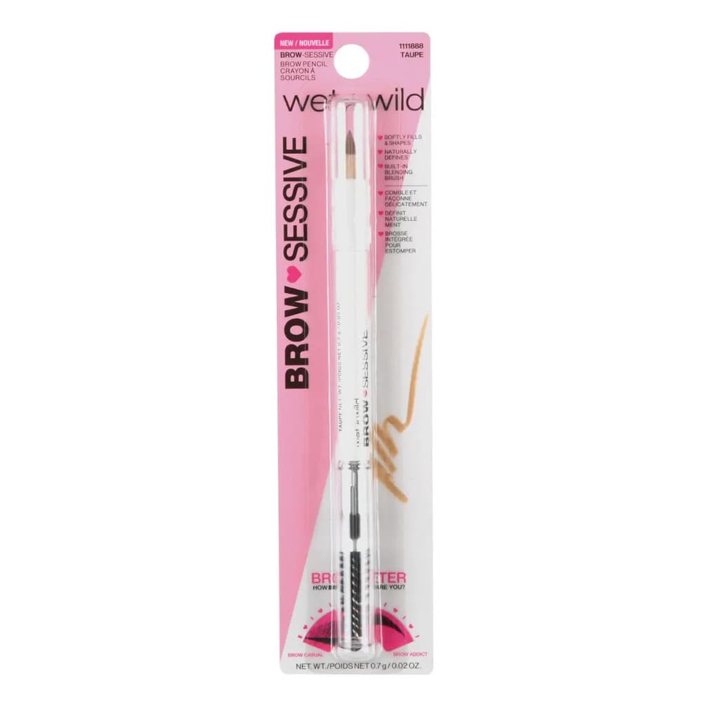 Lápis Delineador De Sobrancelhas Brow Sessive Wet N Wild Taupe Color