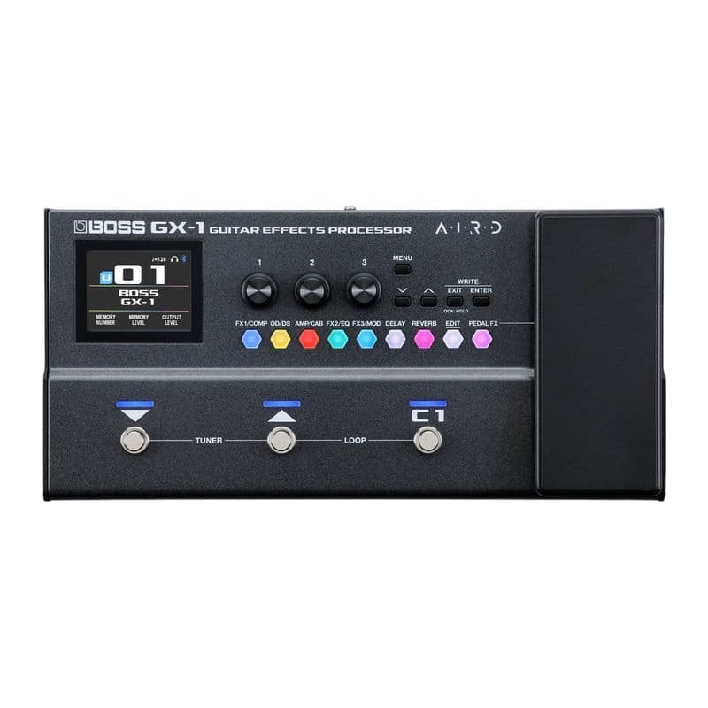Pedaleira Boss GX-1 Multiefeitos Para Guitarra