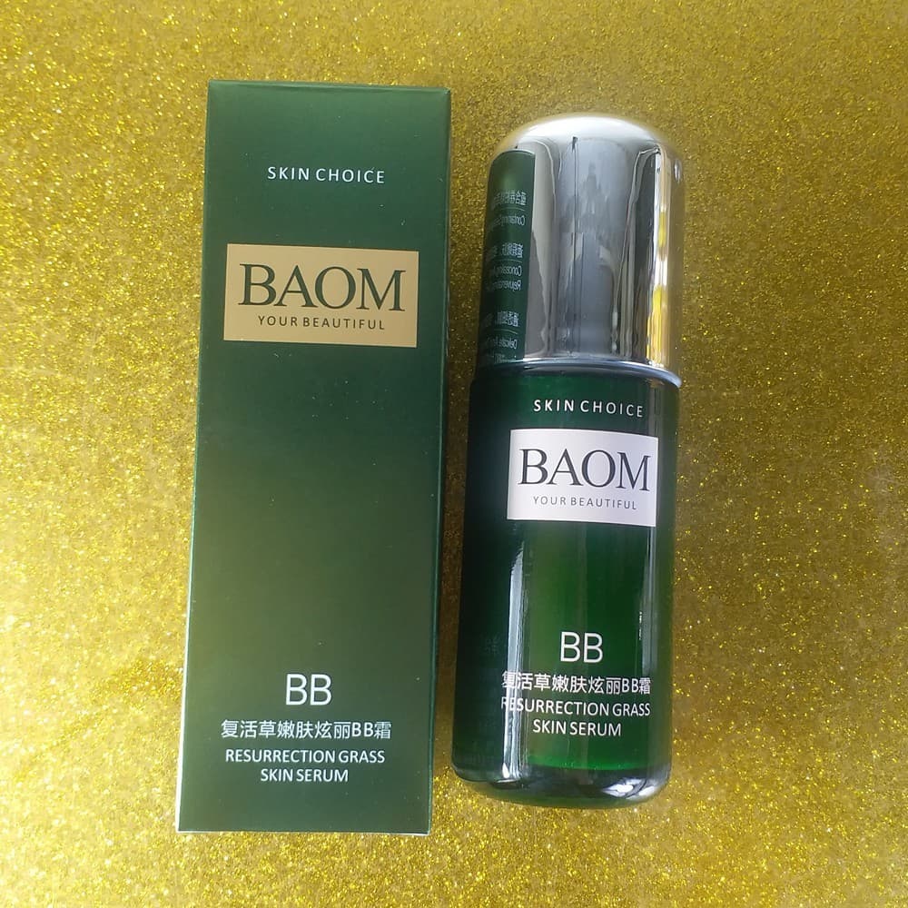 Bodie ressurreição grama rejuvenescedor deslumbrante BB creme 40g iluminar o tom da pele clareamento Nude maquiagem corr