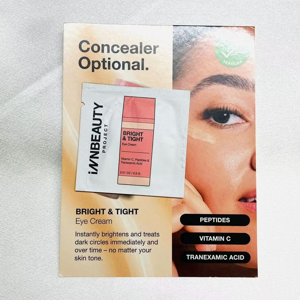 INNBEAUTY PROJECT Creme para os olhos com peptídeo apertado Vitamina vc Clarear olheiras reafirmante 0.5g