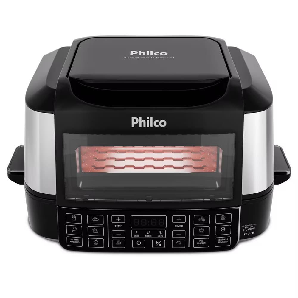 Fritadeira Elétrica Air Fryer Oven PAF12A 12L Grill Philco - 220V