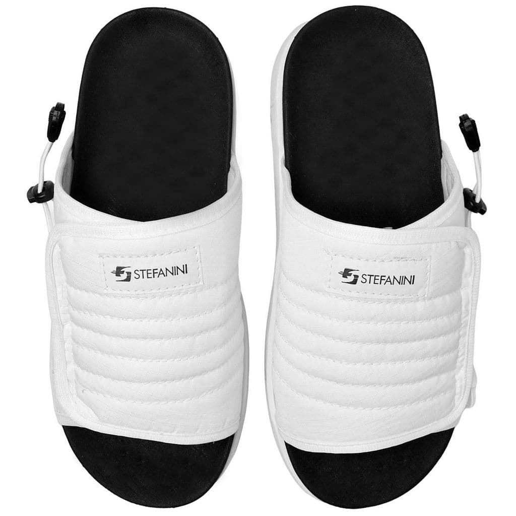 Chinelo Slide Masculino Ajustável Confortável Leve Casual Dia a Dia Praia 37 ao 44 Preto Branco