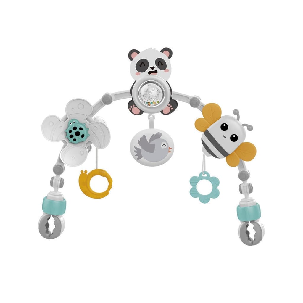 Arco Móbile Atividades Bebê Carrinho Berço Panda Maxi Baby