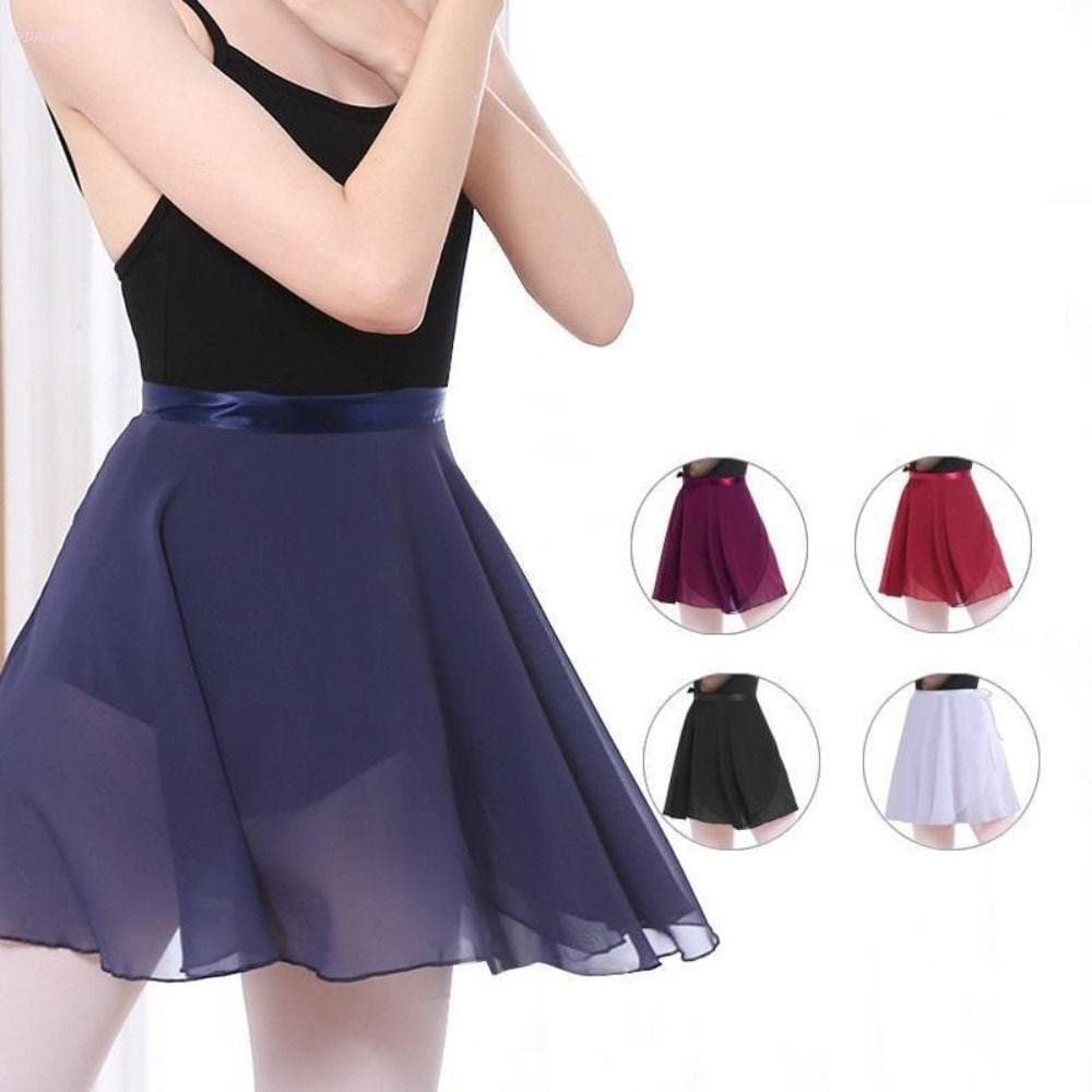 Saia de balé Adams saia de balé combinando meia-calça de renda elástica de alta qualidade C3QU
