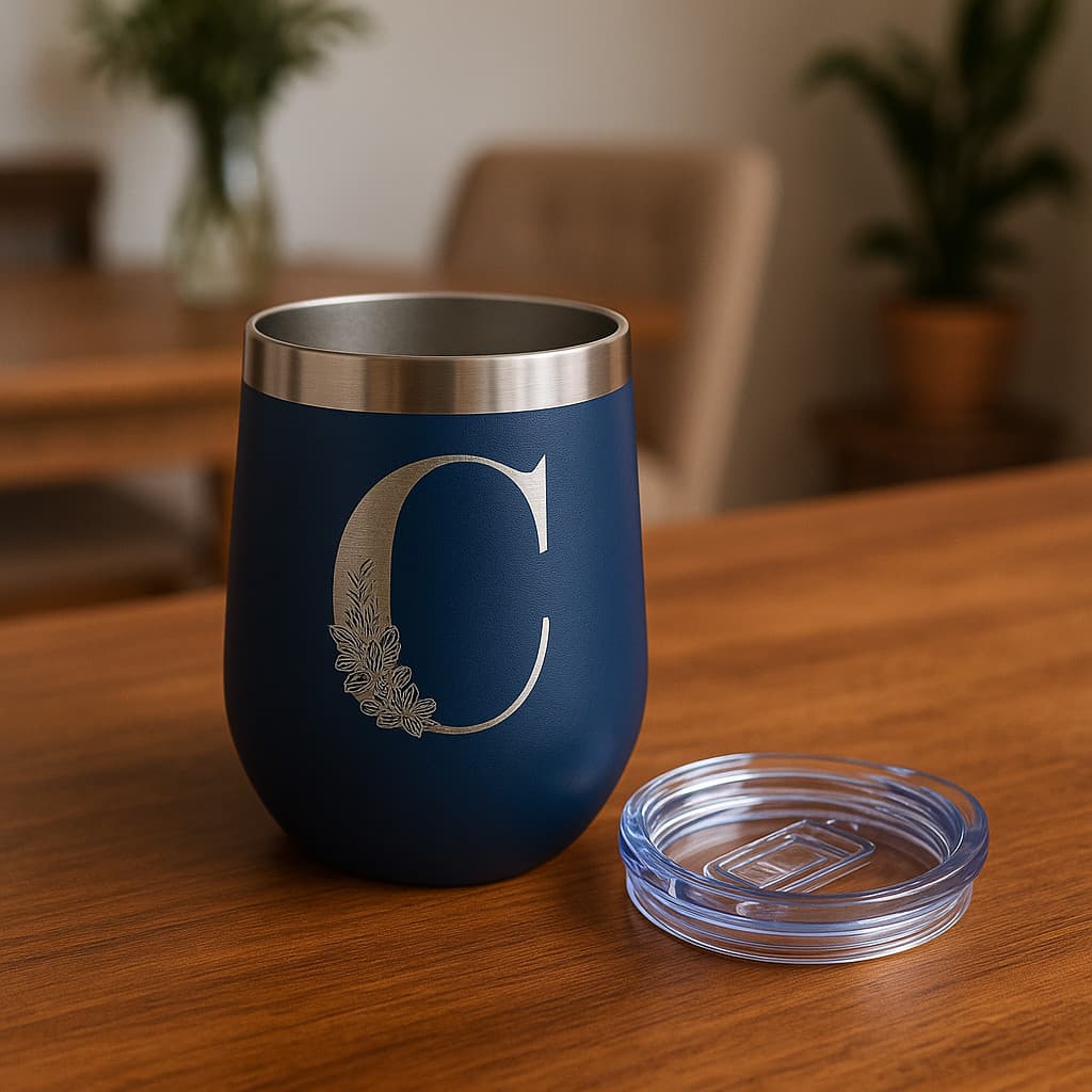 COPO TÉRMICO INOX 350ML – PERSONALIZADO A LASER