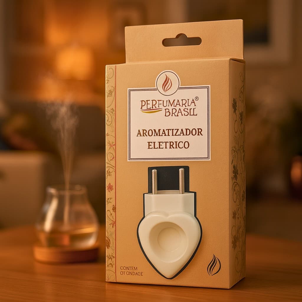 Difusor Elétrico Love Aromas Aromatizador Bivolt Branco