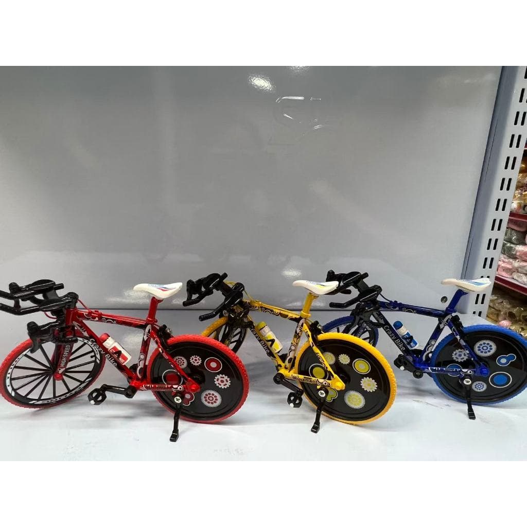 Bicicleta Bike Miniatura Metal Mountain Roda Speed MTB Brinquedo Retro