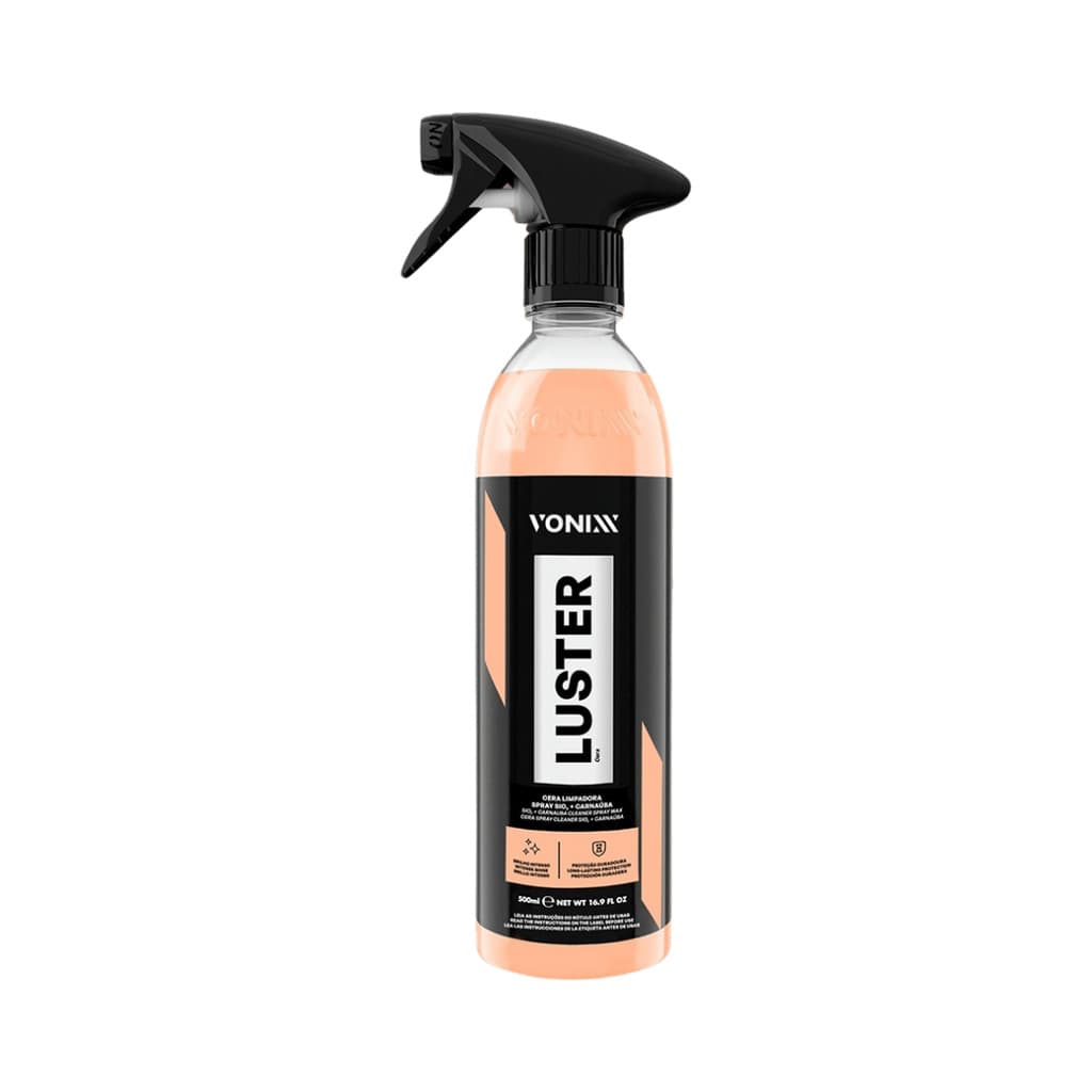 Vonixx Luster Cera Completa Limpeza Leve Brilho Profundo Toque Liso e Proteção Eficiente Hidrofóbica