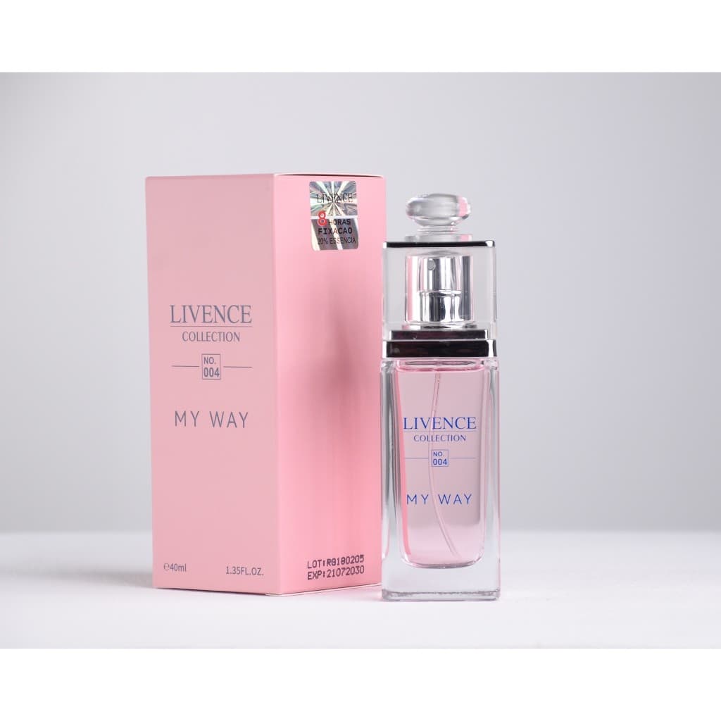 Perfume Feminino Livence My Way • Floral Doce & Elegante •40 ml