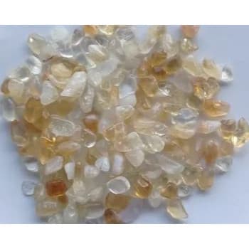 Orgonites: Citrino Pedra Natural Rolada 5 A 10 Mm 1,0 Kg
