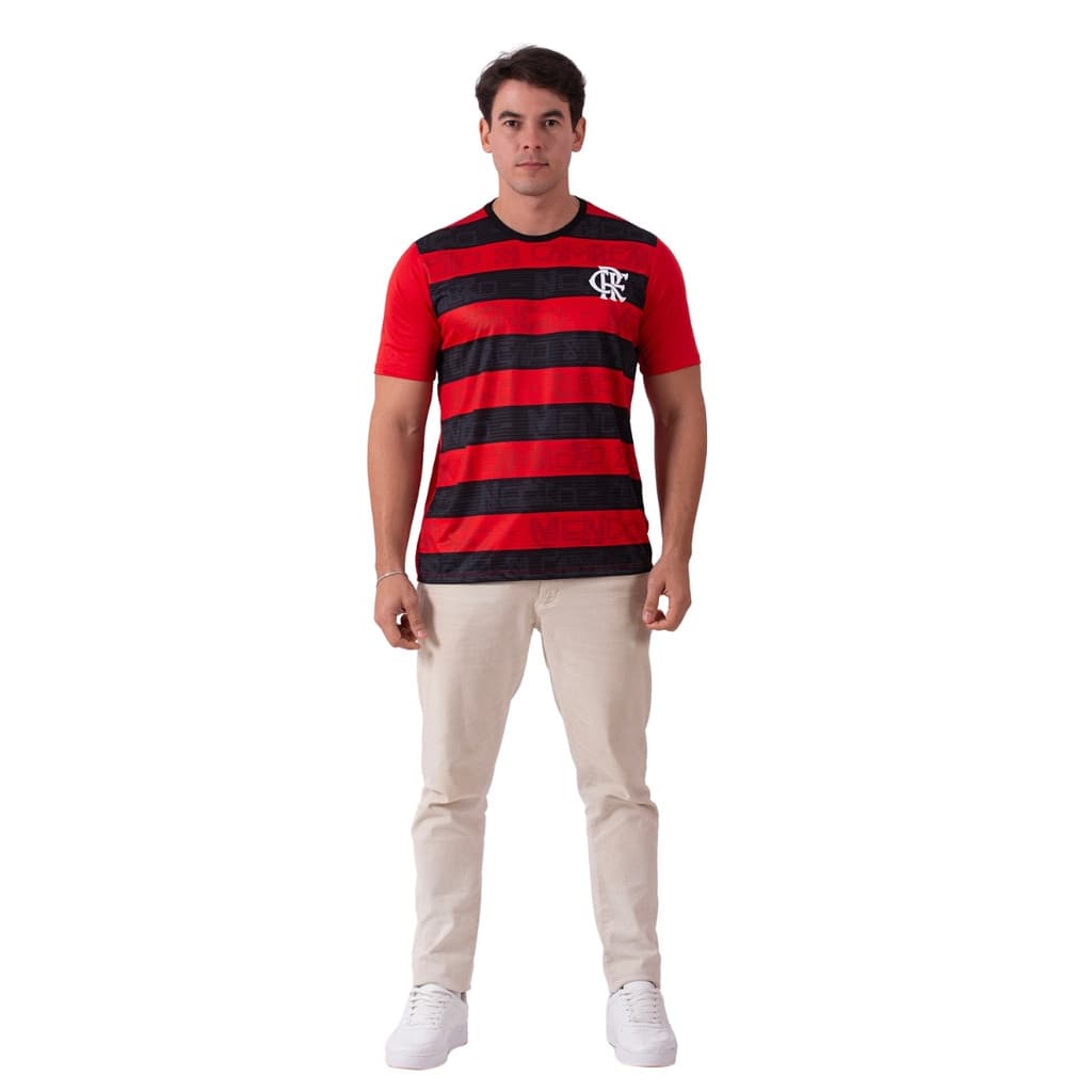 Camisa Flamengo Torcida Shout Masculina Licenciada Original