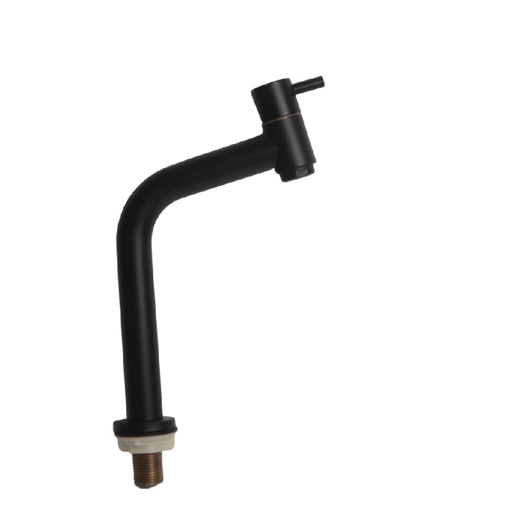 TORNEIRA BANHEIRO METAL PRETA BAIXA AÇO INOX DESIGN MODERNO E RESISTENTE
