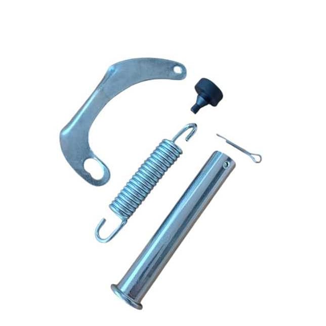 Kit Reparo Cavalete Central Motocicleta Titan E Fan150/160 Todos Os Anos(Eixo+Batente+mola+Meia lua)