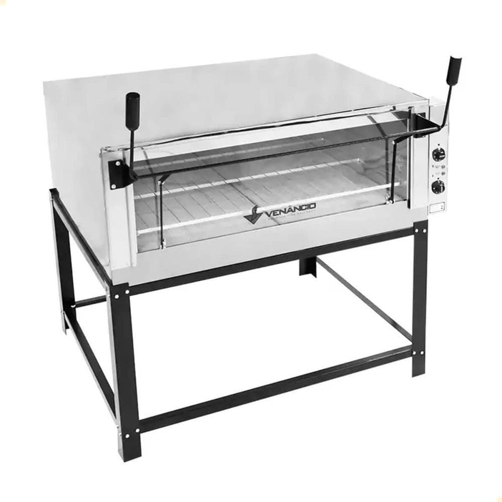 Forno Industrial Venâncio Roma Elétrico Aço Inox com Pedra Refratária 220v FERI90 15538