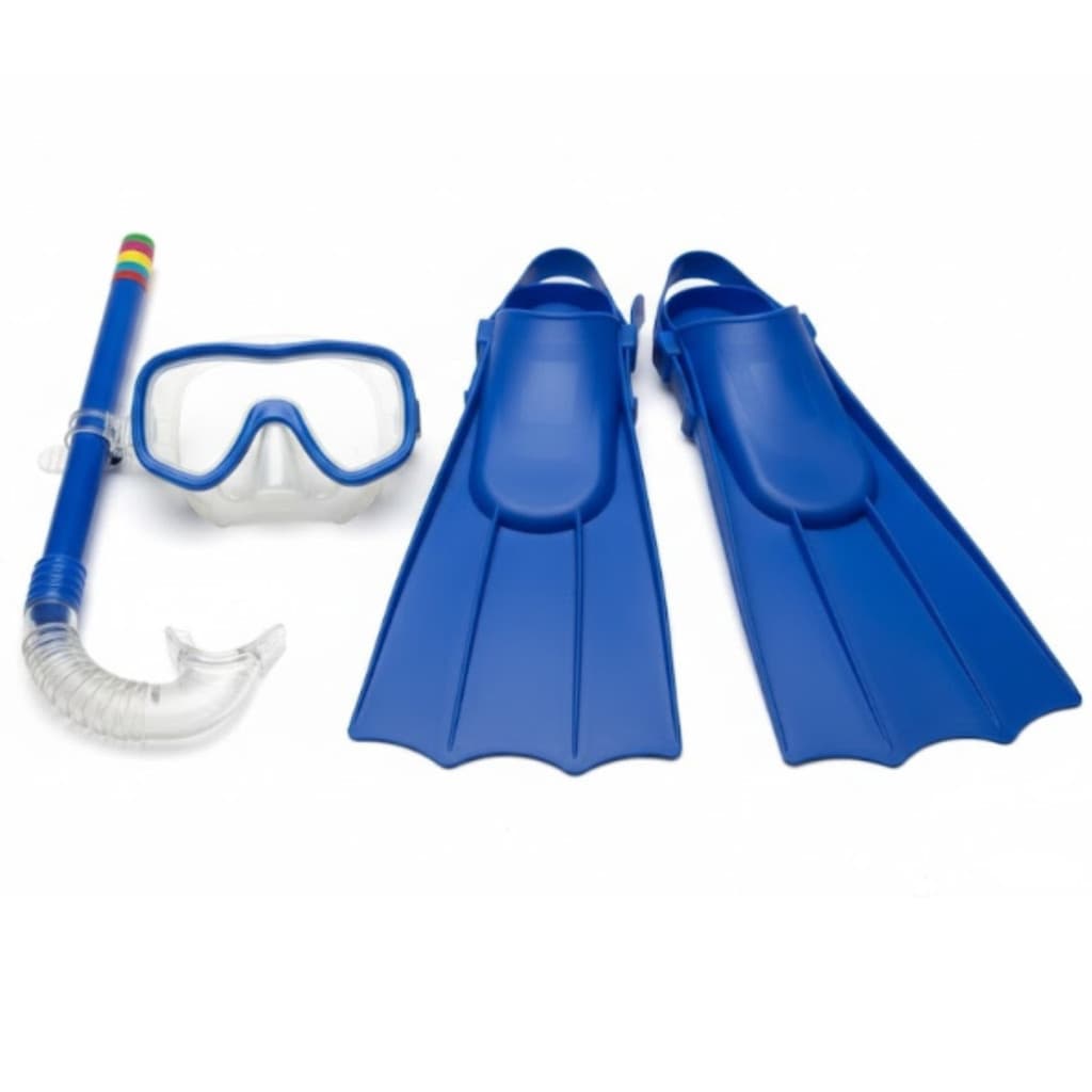 Kit Mergulho Infantil Praia Piscina Máscara Snorkel Óculos Natação Verão Completo