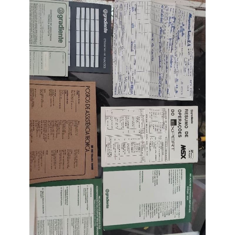 Manuais completos para MSX anos 80