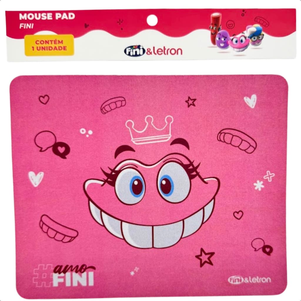 Mouse Pad Slim Dentadura Fini