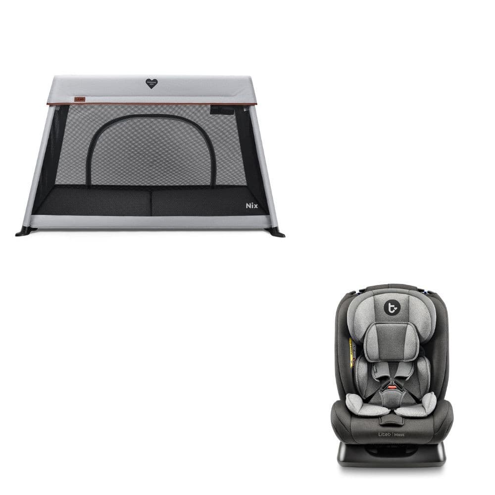 Kit Berço Nix 2 em 1 de 0-15Kg + Cadeirinha para carro Litet 0-36kg - BB6911K