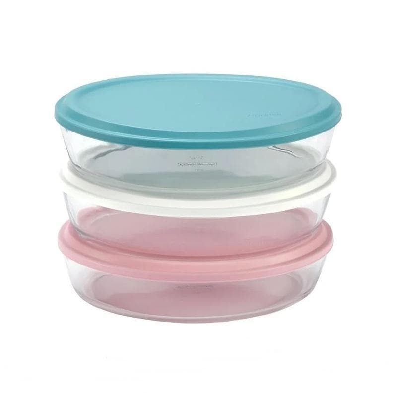 Travessa Oval Marinex 1,6L C/Tampa Sortido