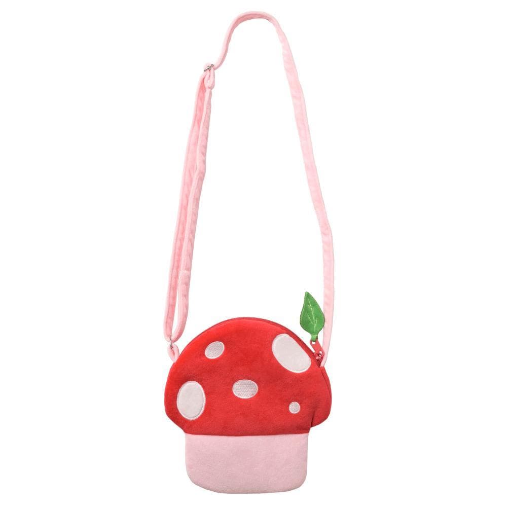 Bolsa Metoo Plush Cogumelo Alça Tiracolo
