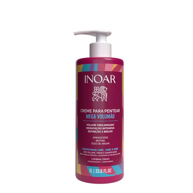 Inoar Creme Para Pentear Mega Volumão 1L