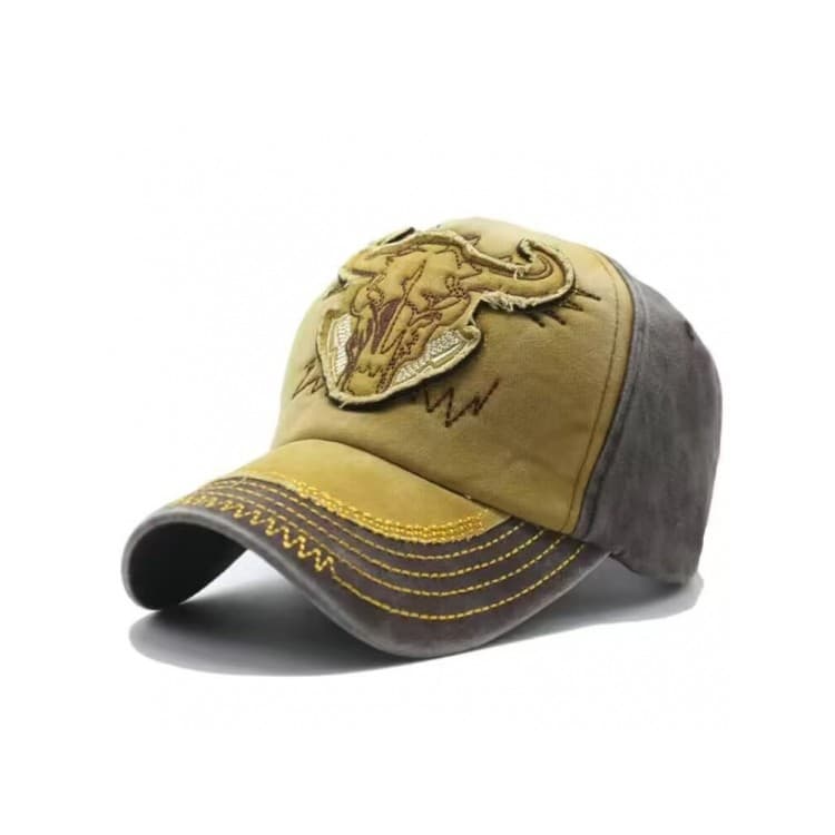 Chapéu masculino cor combinando Retro boné de beisebol versão coreana lavado Denim angustiado boné primavera outono Casu