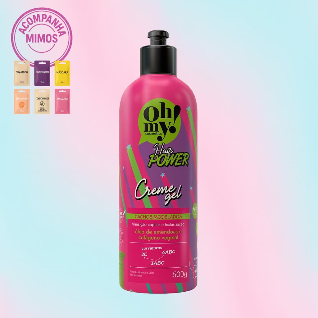 Creme Gel Oh My! Hair Power 500gr