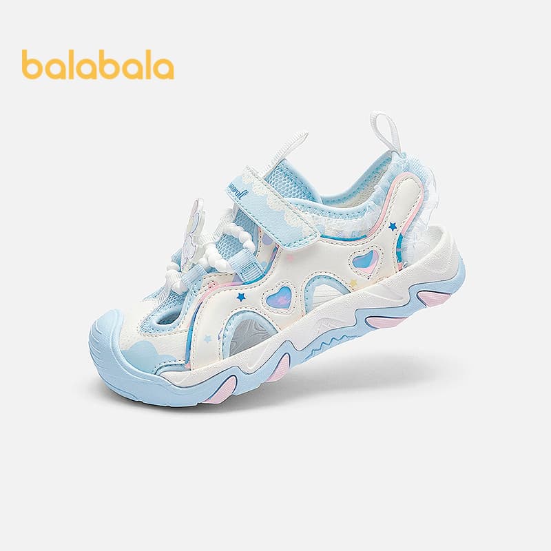 balabala Sandálias Menina Esporte 2026 Verão Praia Sapatos Piscina Lado Férias Ao Ar Livre Brincar Sola Macia Respirável