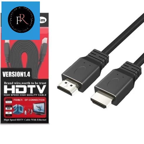 Cabo HDTV3 / HDMI V1.4 Full HD Flat com 3 metros - KAP-HDMI-3M - HDTV3/HDMI 3 Mts